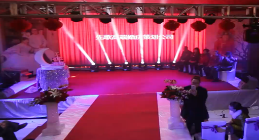 安陽(yáng)賓館婚禮布置現(xiàn)場(chǎng)